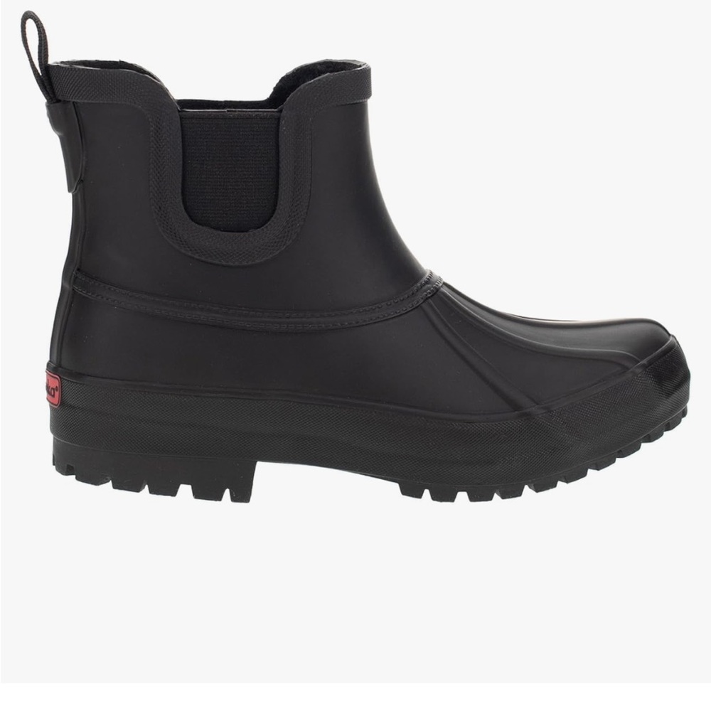Chooka Pull-on weatherproof Lined Rainboot Rubber! Women’s size 9